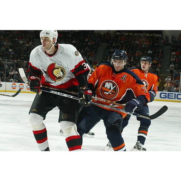 New York Islanders 2000s CCM orange Crush Alt 3rd jersey S NHL hockey vintage - Picture 5 of 9